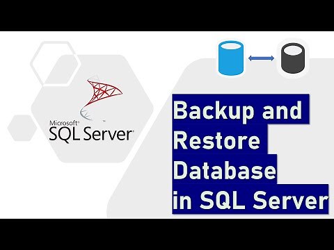 Backup and Restore Database in SQL Server