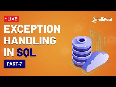 Exception Handling in SQL | SQL Stored Procedures | Views in SQL | Intellipaat