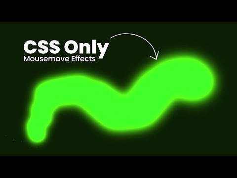 Next Level Mousemove Animation | Pure CSS Effects