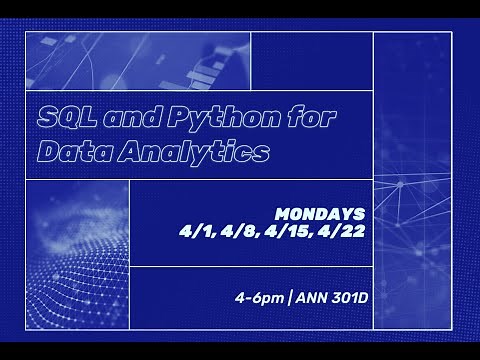 SQL and Python for Data Analytics: Introduction to SQL