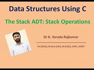 LEC 03 The Stack ADT: Stack Operations
