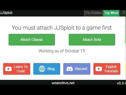 roblox JJSploit is keep crashing how to fix tutorial (watch to end)