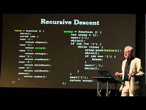 Crockford on JavaScript - Act III: Function the Ultimate
