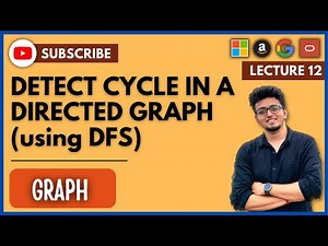 🚀 Graph Tutorial 12 : Detect Cycle in a Directed Graph using DFS | Java | Data Structures | Graph
