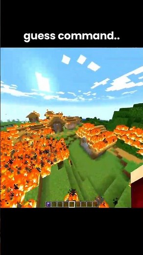 Fire Beam🔥 Minecraft Commands 💀pt.34 #minecraft #shorts