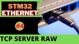 STM32 TCP Server with lwIP Raw API – Bind & Receive Data