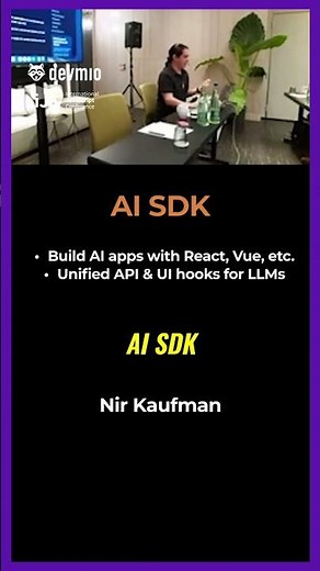 How Vercel AI SDK Makes Building with AI Easier | iJS Conference