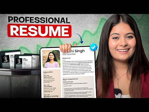 How to Create ATS Friendly Resume | Create Resume for Freshers | Software DeveloperResume Template