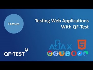 Testing Web applications with QF-Test I GUI Test automation