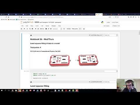 Lab 3: Fitting data using Scipy curve_fit