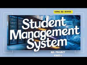 Student Management System using SQL | SQL Project for Beginners (Part 1)