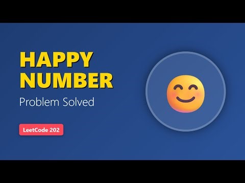 Happy Number Problem | LeetCode 202 | Coding Interview Tutorial
