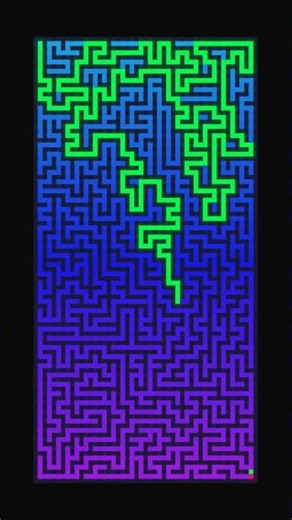 2 Maze Generation Algorithms Visualized | Recursive Backtracking vs Division