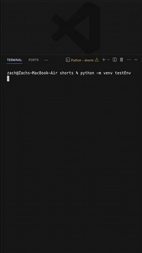 How To Create A Python Virtual Environment #python #code #programming