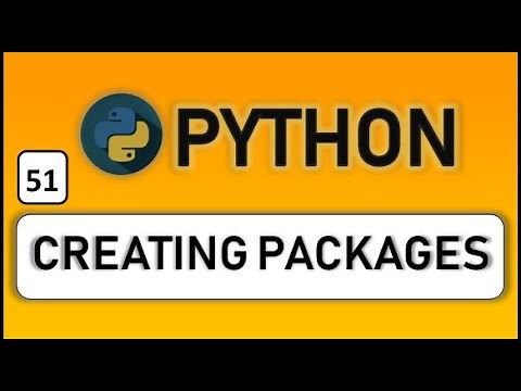 Creating packages in python