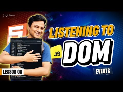 6. Listening to DOM Events - JavaScript Document Object Model