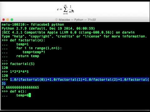 Convert math formulas into programs
