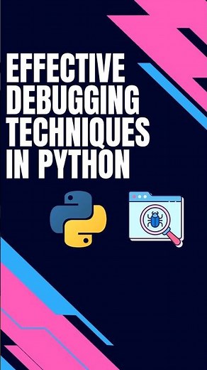 Effective Debugging Methods in Python | Debugging Tips in Python #programming #python #coding