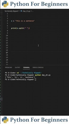 How To Use The Split Function In Python | Python For Beginners