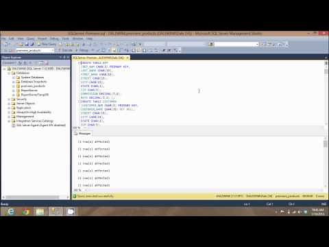 Run an SQL Script File - SQL Server 2012