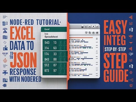 NODE RED | EXCEL DATA TO JSON RESPONSE IN BROWSER | EXCEL READING