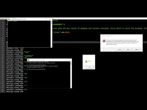 Cool VBS Script to Prank Your Friends!