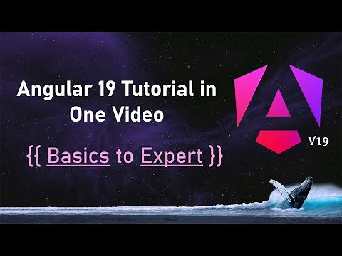 Angular 19 Tutorial | Full Angular Course In One Video | Angular From Scratch in 2026