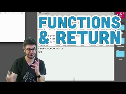 5.3: Functions and Return - p5.js Tutorial