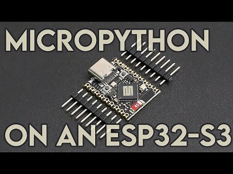 Getting Micropython to Run on an ESP32-S3 Supermini - octal SPIRAM #micropython #esp32