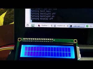 MicroPython I2C LCD