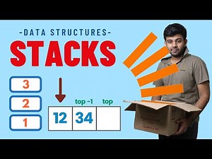 Stack - Push, Pop & Implementation Explained with code | Data Structures Ep3 | Java |English|code io