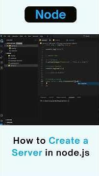 Build Your First Node.js Server in 60 Seconds 🔥