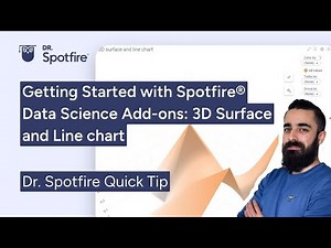 Getting Started with Spotfire Data Science Add-ons: 3D Surface and Line Chart