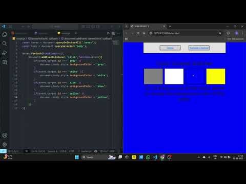 Colour Scheme Switcher ( JS Small Project )