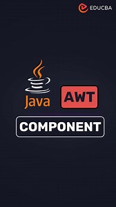 🖥️ Master AWT Components in Java! 🎨 Build sleek GUI apps with Java AWT! Let's explore some key components: 🖼️ Frame – The main window holding other elements. 🔘 Button – A clickable button that triggers actions. 📝 TextField – For single-line text input. 📋 Label – Displays read-only text. ☑️ Checkbox – Toggle options on or off. 📂 Choice – A drop-down to select one option. 📜 List – Choose multiple items from a list. 🎨 Canvas – Draw custom graphics on a blank area. Ready to dive deeper? Che