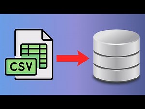 Learn how to create a SQL table and Load CSV Data - learn SQL pt 4