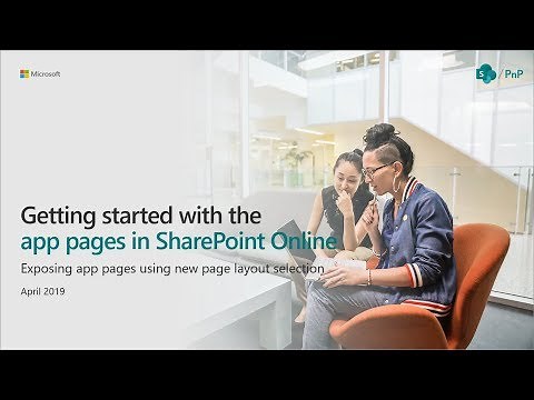 Using single part app pages in SharePoint Online