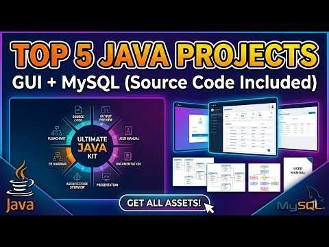 Top 5 Java GUI Projects with MySQL Database You Must Try in 2026 (With Code & PPT)