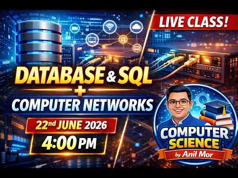 🚨 Computer Science Revision | Database & SQL | Computer Networks | Class 12 CBSE 🔥 | Target 65+/70