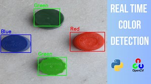 Real time Color Detection using OpenCV and Python