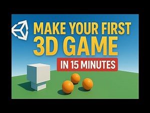 How to Code in Unity 3D - Your first game for Beginners in Unity 6