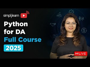 Python For Data Analytics Full Course 2026 | Python Data Analytics For Beginners | Simplilearn