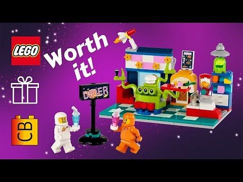 LEGO Alien Space Diner | GWP 40687 | Build and Review