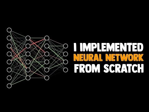 I Build Neural Network from scratch 😍🙂