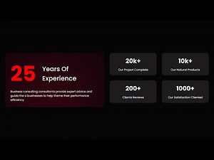 Counter Section with HTML CSS | HTML CSS Counter Section ‪@raselcoder‬