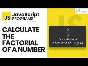 JavaScript Find the Factorial of a Number Using Recursion Programs | JavaScript Program