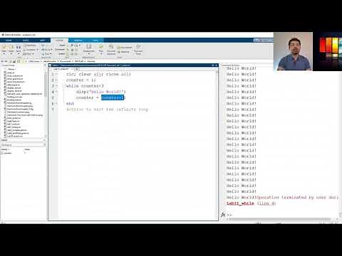 While Loop in MATLAB
