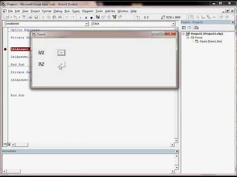 VB6 Tutorial 015 - Using Mod to calculate remainders