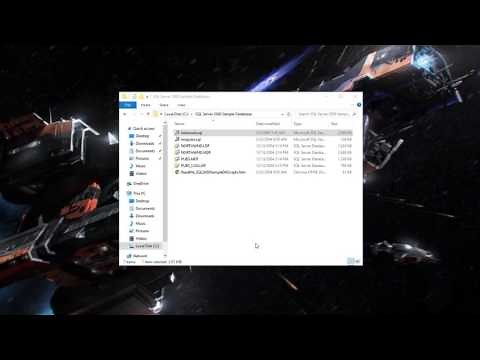 Installing the Northwind Sample Database for SQL Server - Tutorial