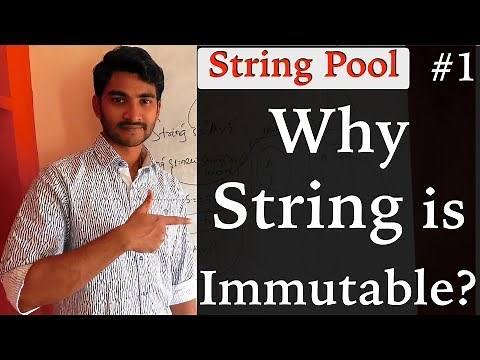 Why string is immutable in java || The 4 reasons you must know || part 1